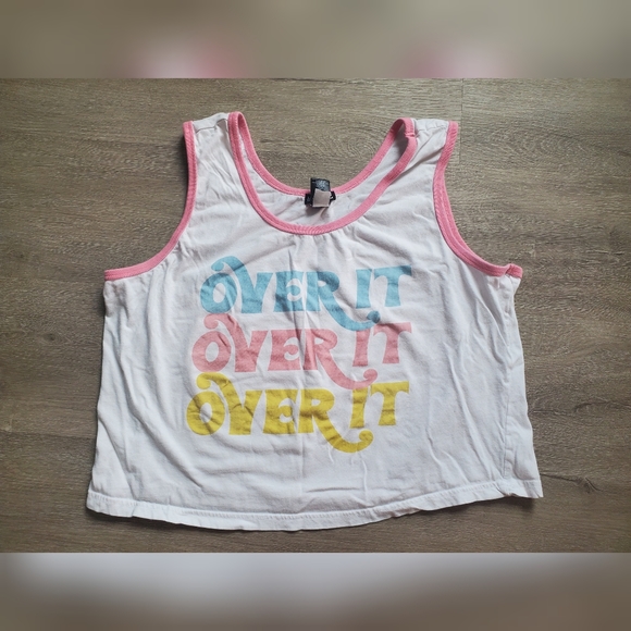 FREE W BUNDLE Hot Topic cropped tank top - Picture 1 of 6